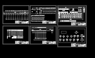 喷射润滑电控原理图下载 771.28k,dwg格式 机械cad图纸