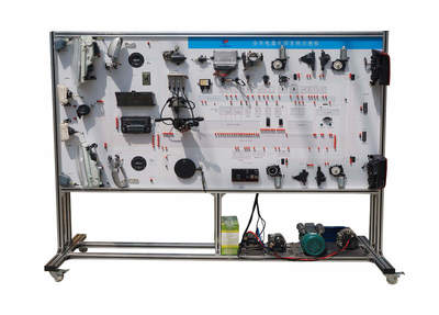 全车电器电路系统示教板 汽车教学设备中的电控实训核心